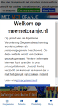 Mobile Screenshot of meemetoranje.nl